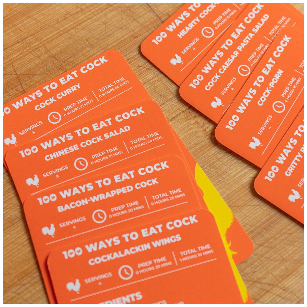 100 Ways To Eat Cock