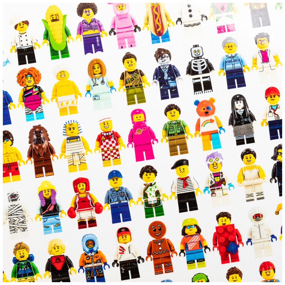 Lego Minifigure 1000 Piece Puzzle