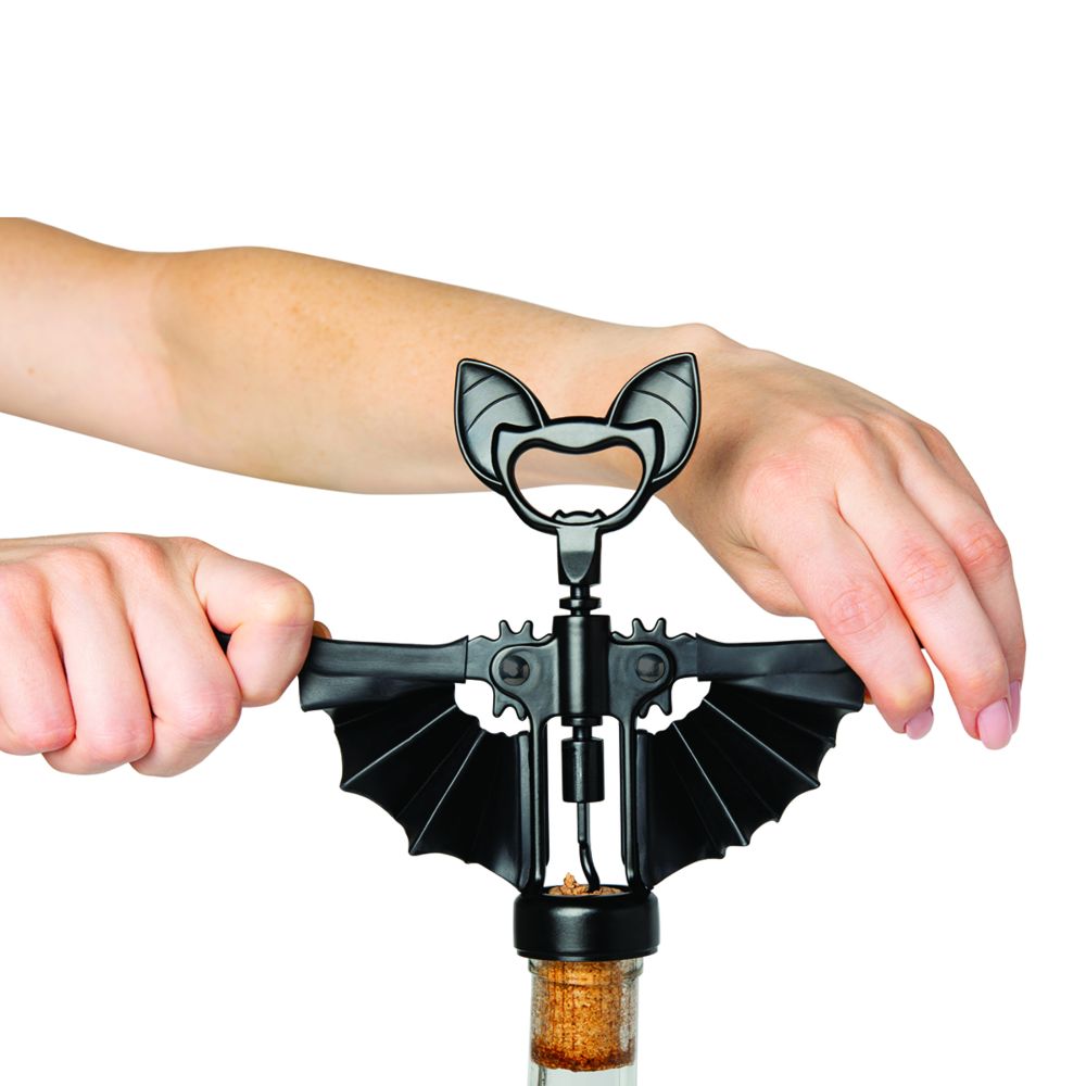 Bat Corkscrew and Bottle Opener