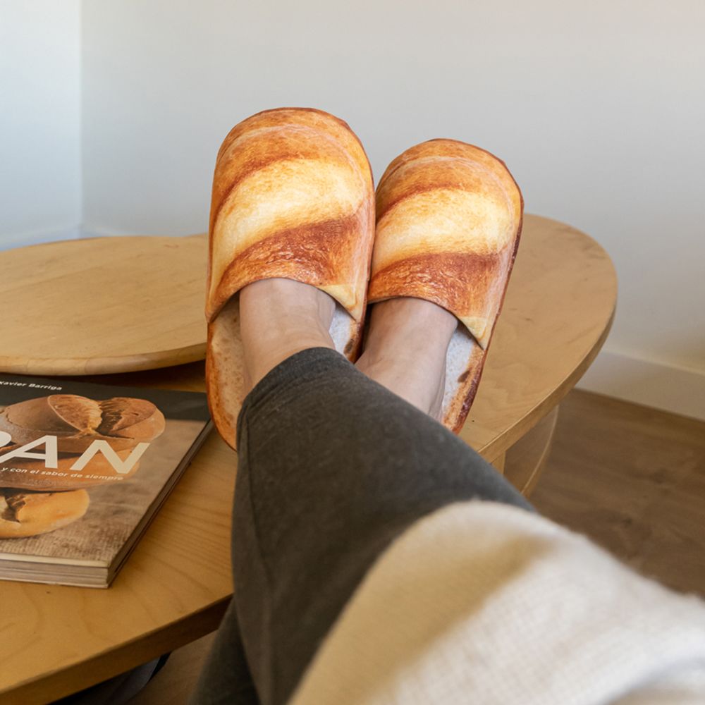Freshly Baked Bread Slippers