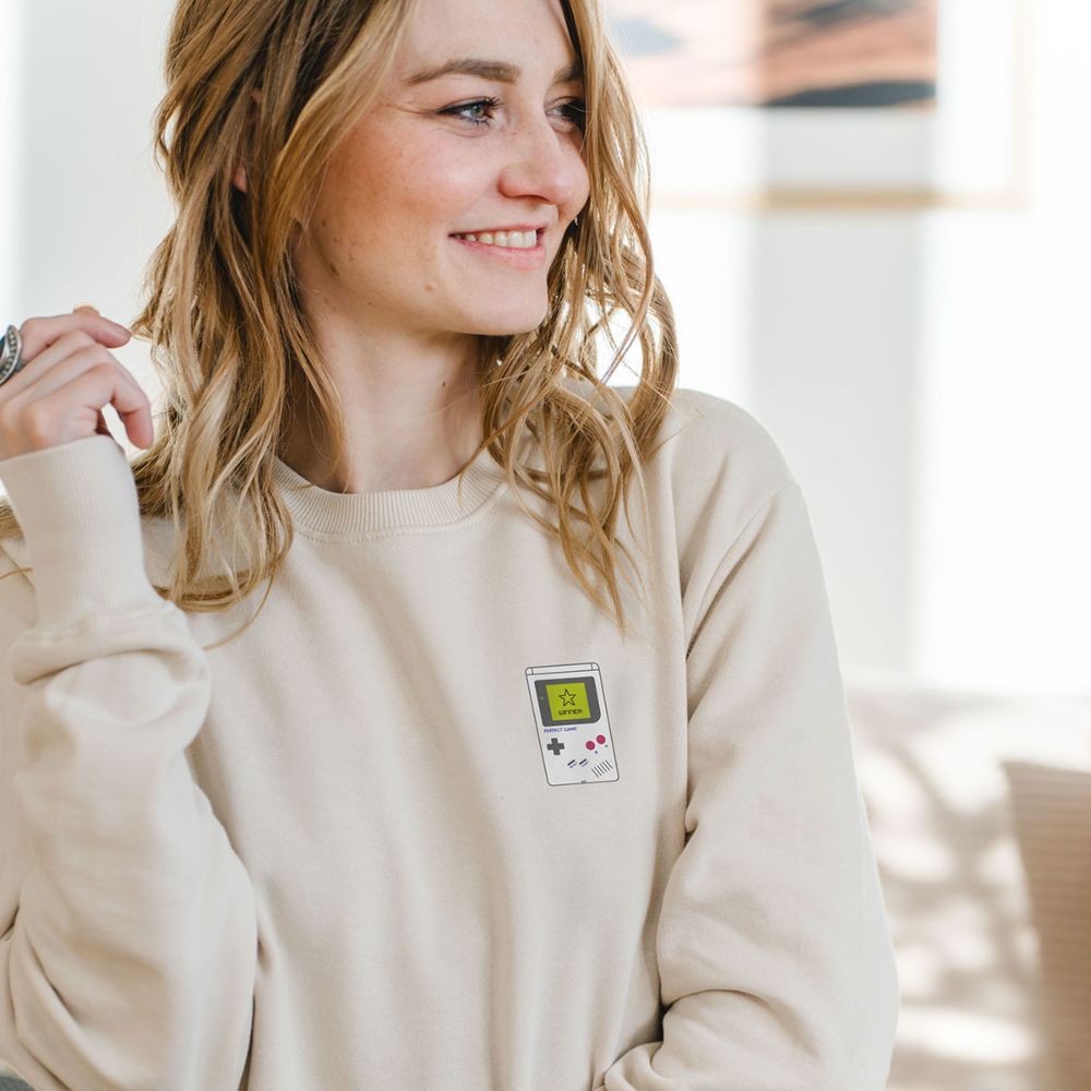 Personalised Video Game Sweatshirt With Name