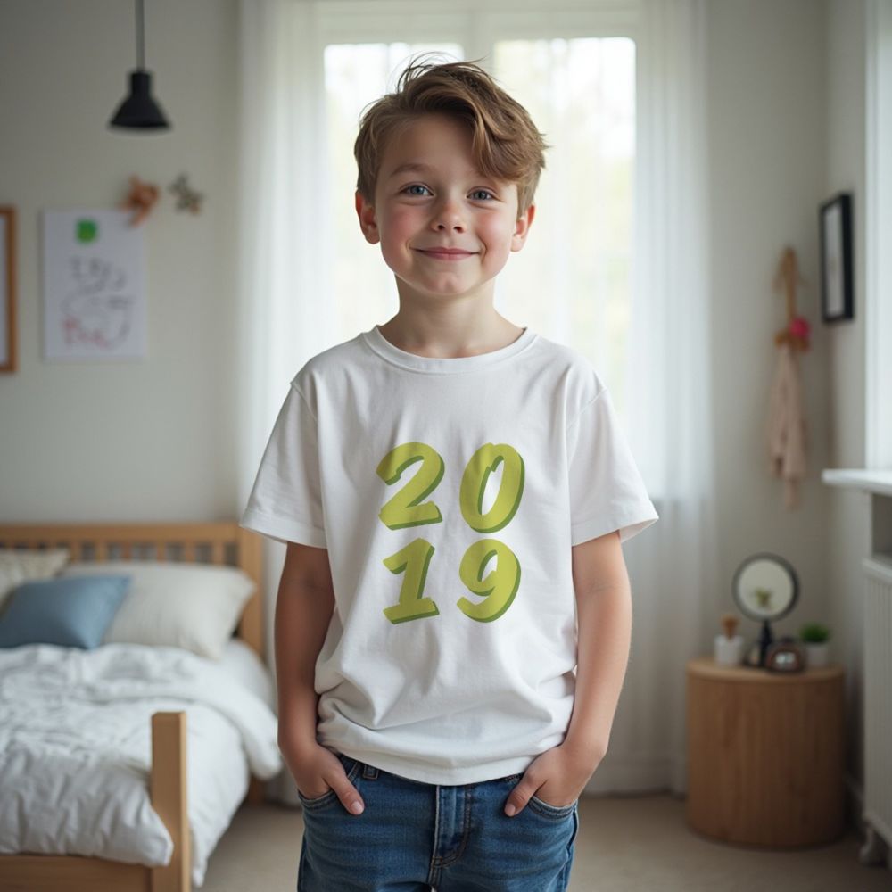 Personalised Kids’ T-Shirt with Year