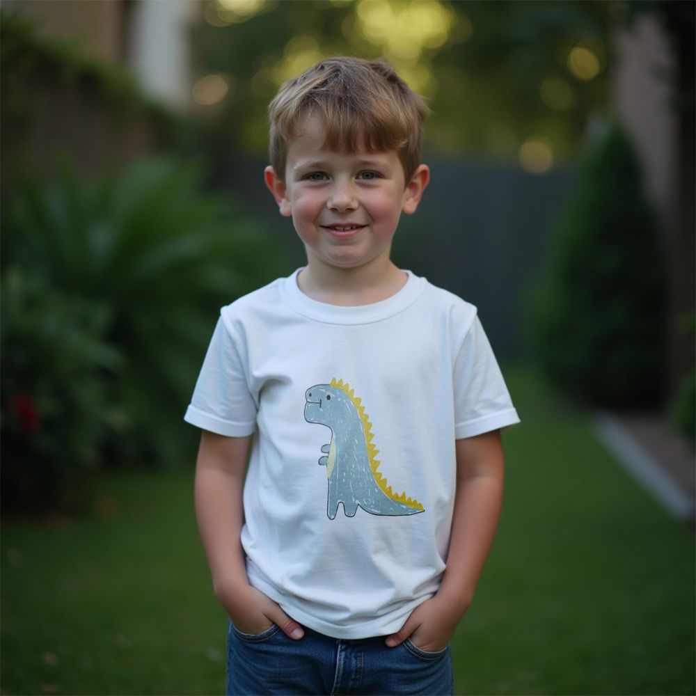 Personalised Kids’ T-Shirt with Your Drawing