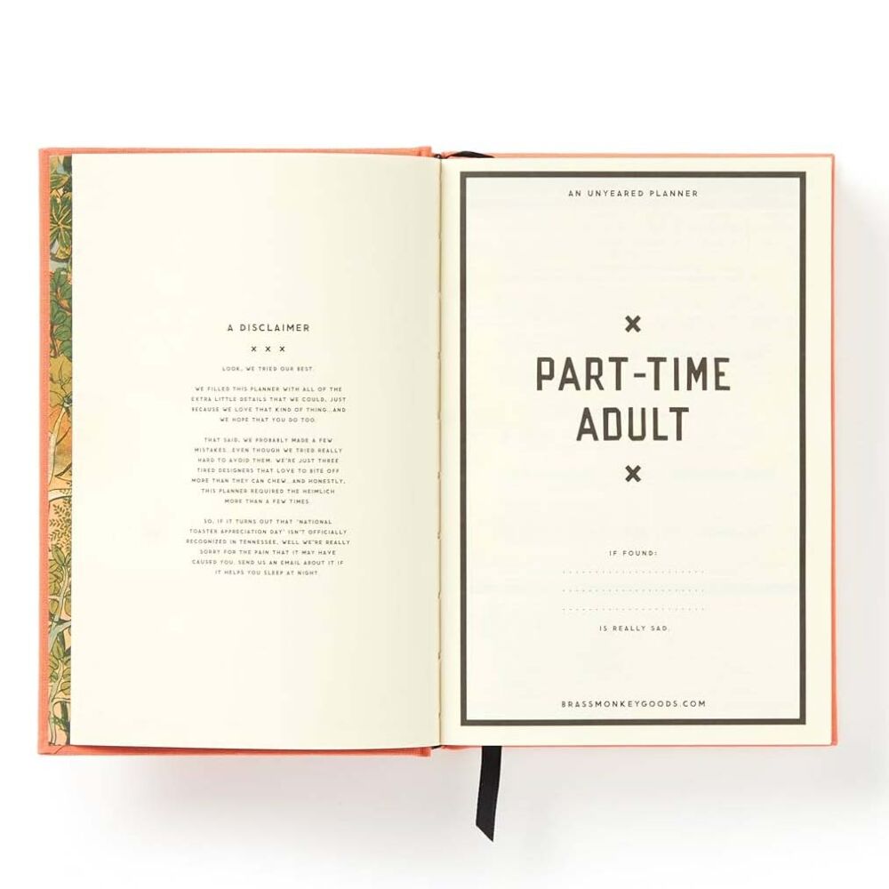 Part-Time Adult Daily Planner