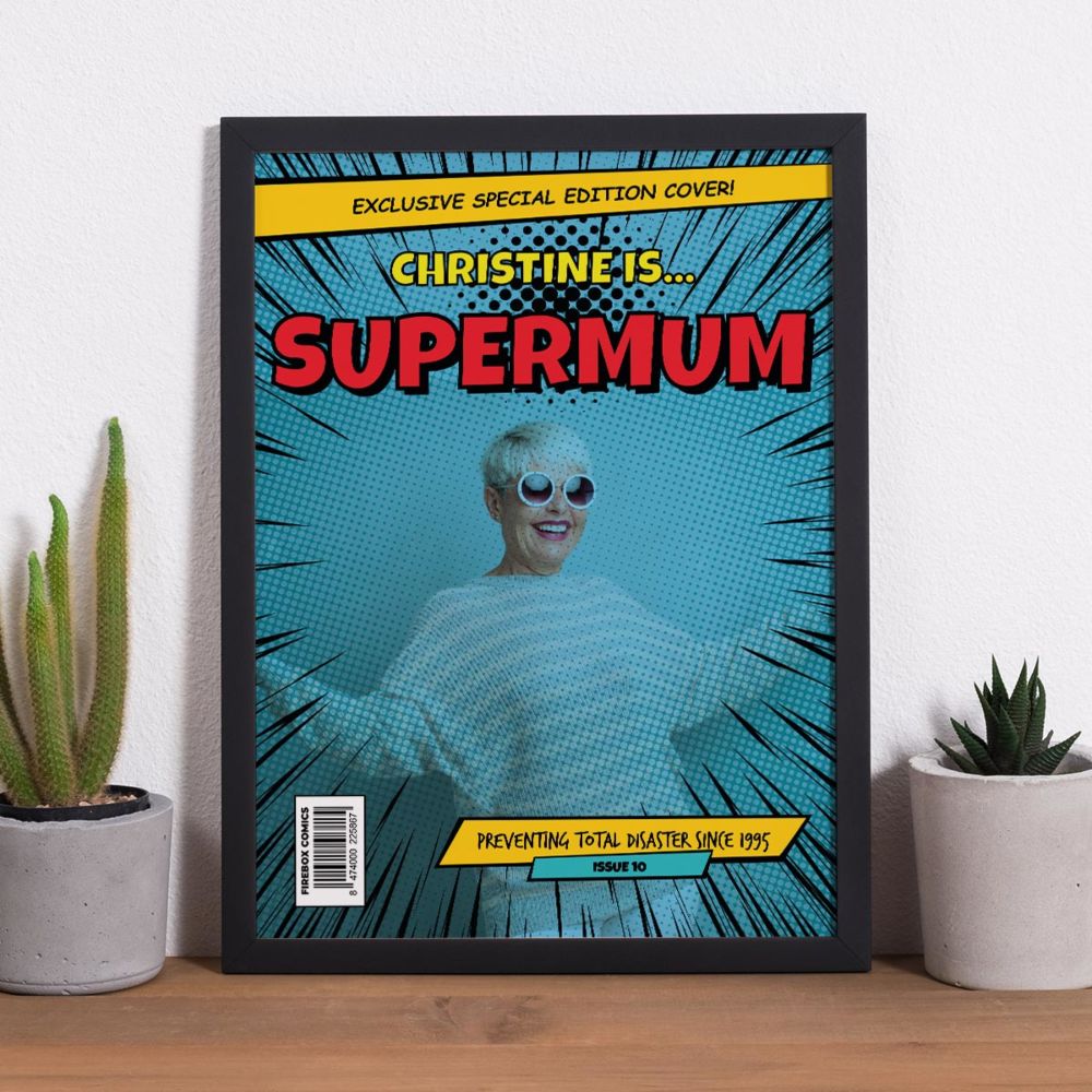 Personalised Comic Book Poster
