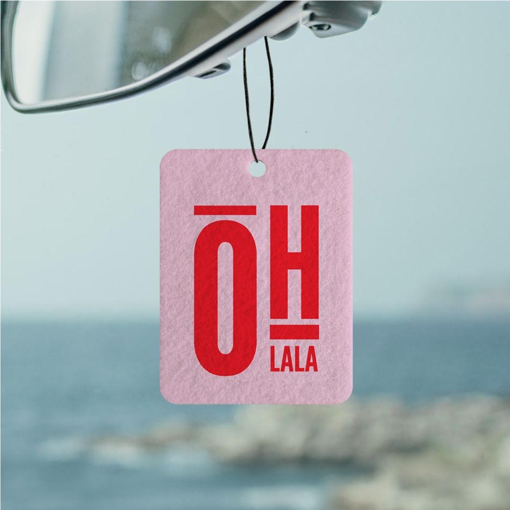 Car Freshener with Quote
