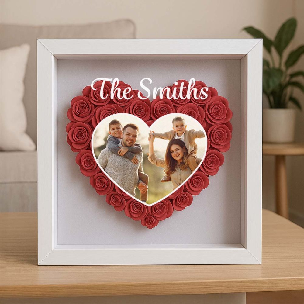 Personalised Rose Box with Photo and Text