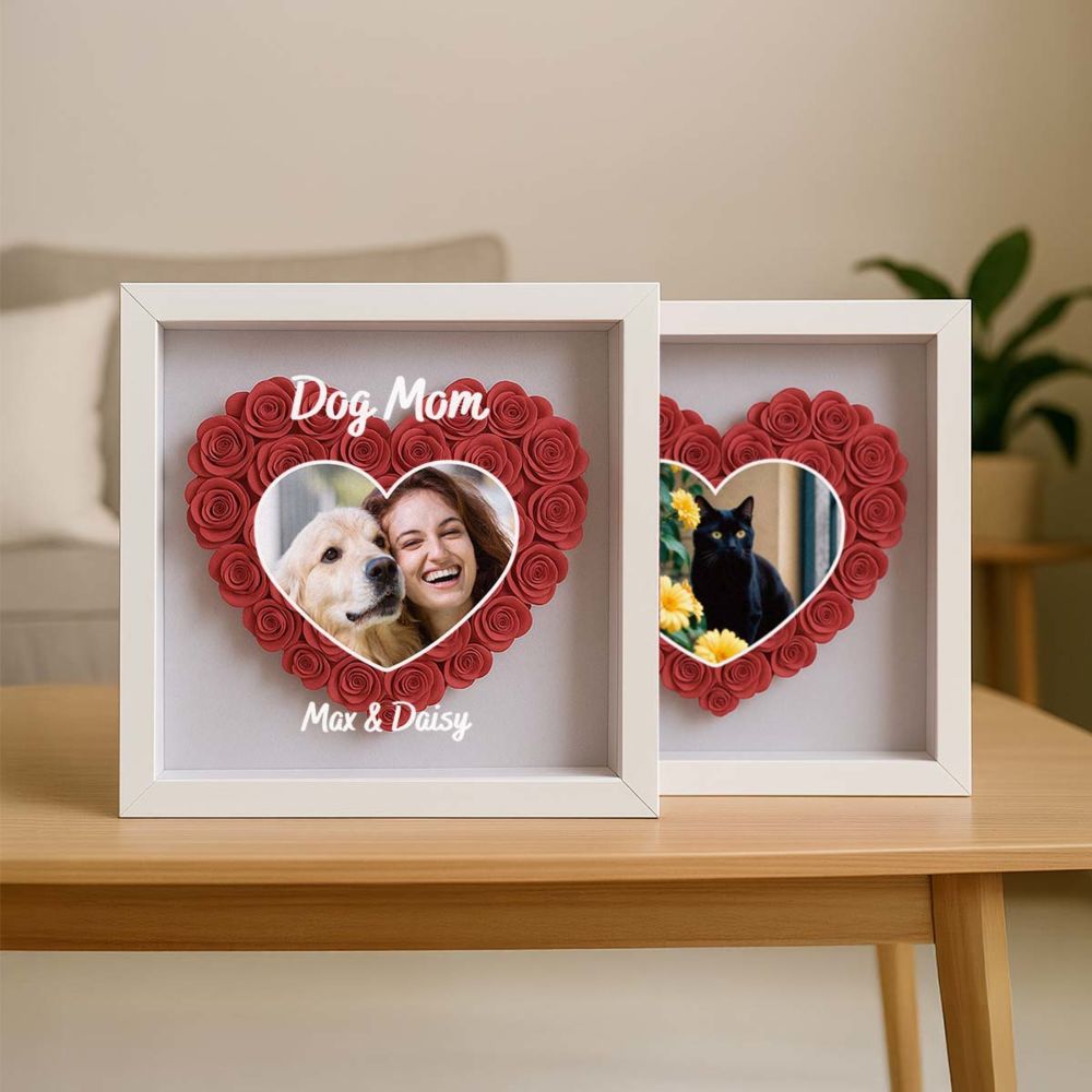 Personalised Rose Box with Photo and Text