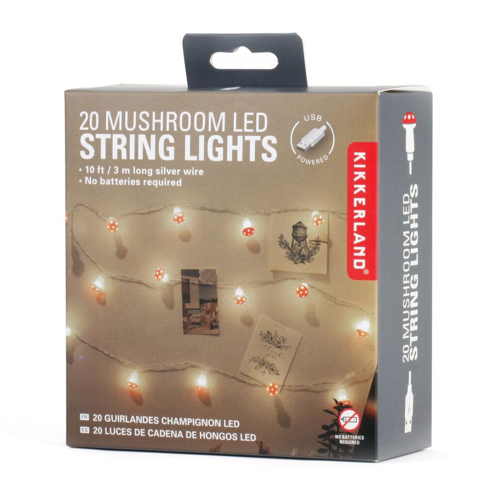 Mushroom String Lights