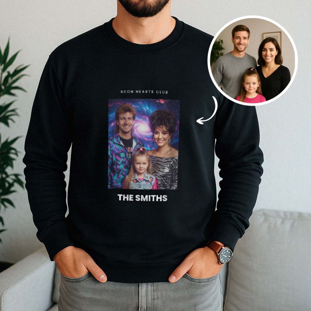 Personalisierbarer Zeitreise Pullover