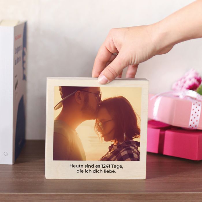 Wooden Photo Block