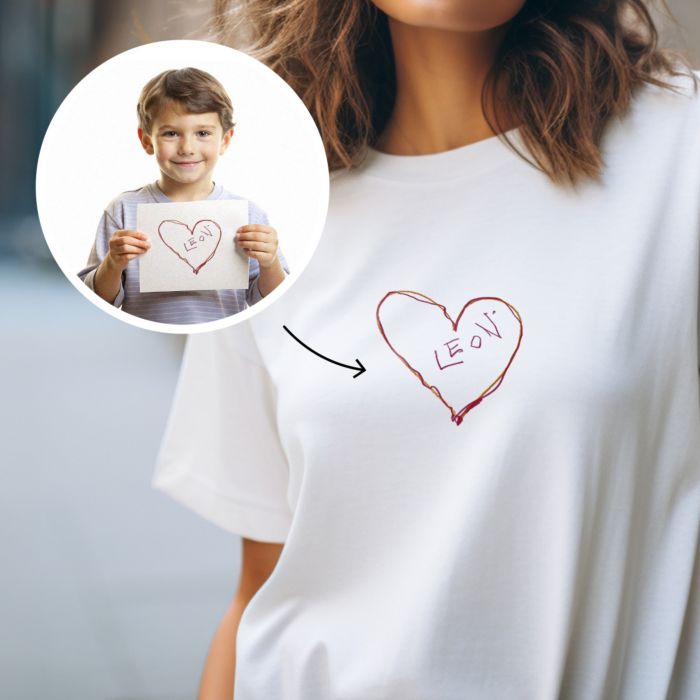 Personalisierbarer Jutebeutel mit Foto und Text