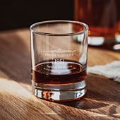 Personalised Year Whiskey Glass