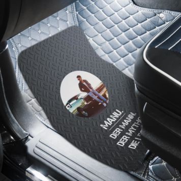 Personalised Car Mat With Photo And Message