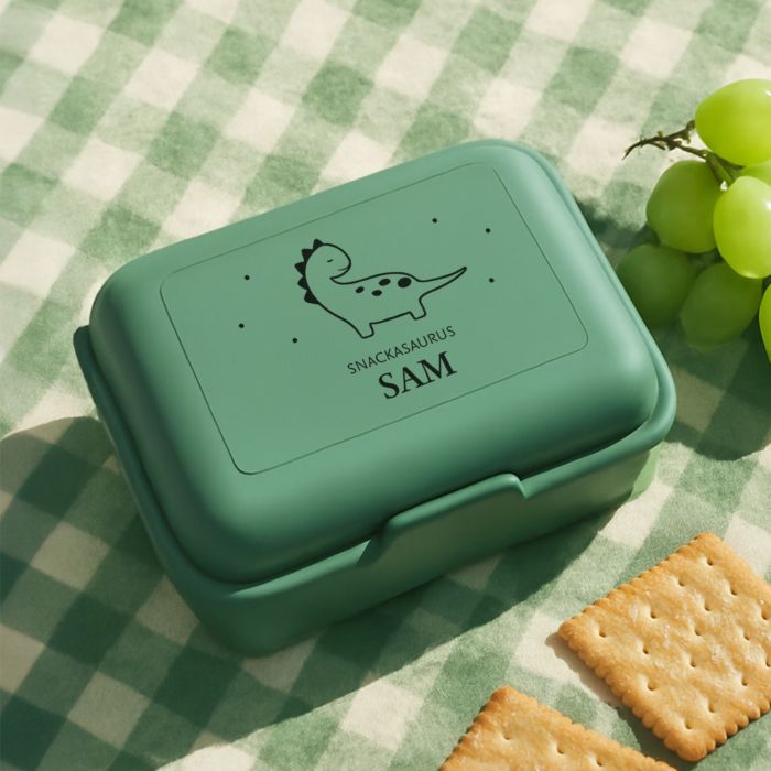 Personalised Kids Lunch Box with Animal and Name