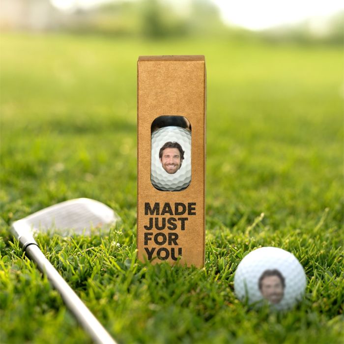 Personalised Golf Balls - Set of 3 - Backroundremove