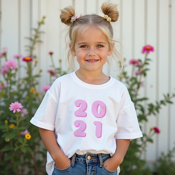 Personalised Kids’ T-Shirt with Year