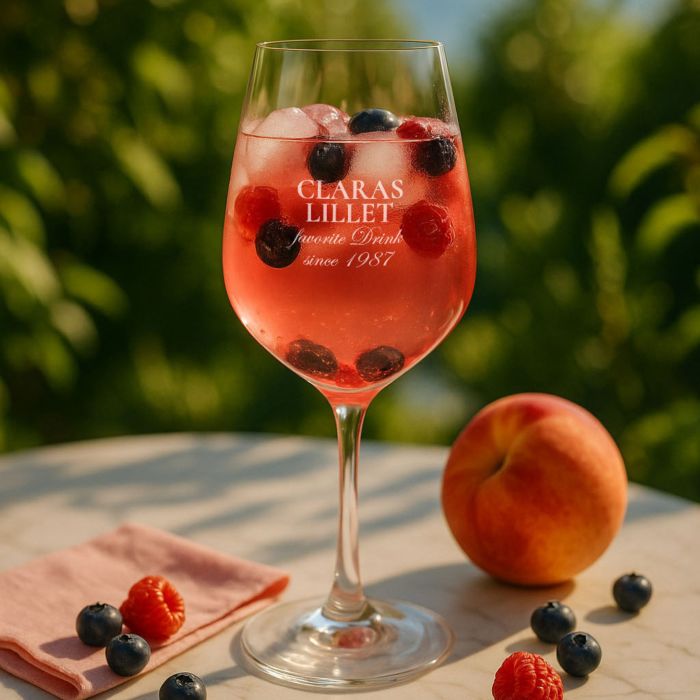 Personalised Lillet Glass with Name