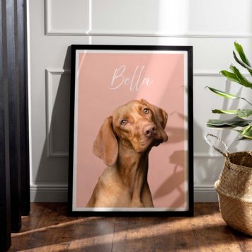 Personalised Pet Poster