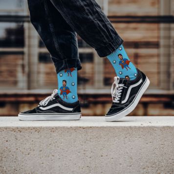 Personalised Superhero Socks - Design